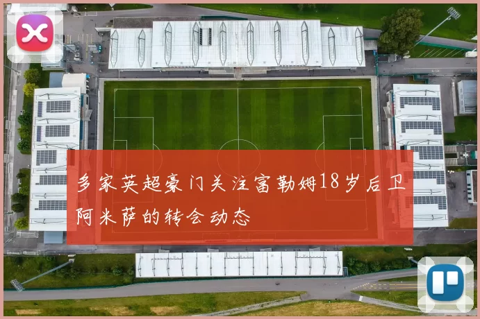 多家英超豪门关注富勒姆18岁后卫阿米萨的转会动态
