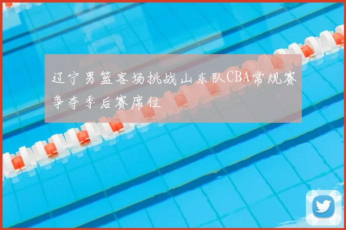 辽宁男篮客场挑战山东队CBA常规赛争夺季后赛席位