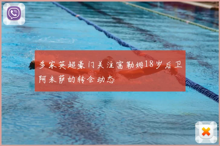 多家英超豪门关注富勒姆18岁后卫阿米萨的转会动态