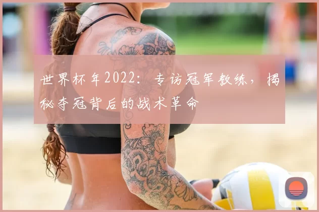 世界杯年2022：专访冠军教练，揭秘夺冠背后的战术革命