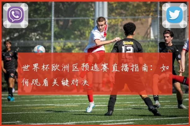 世界杯欧洲区预选赛直播指南:如何观看关键对决