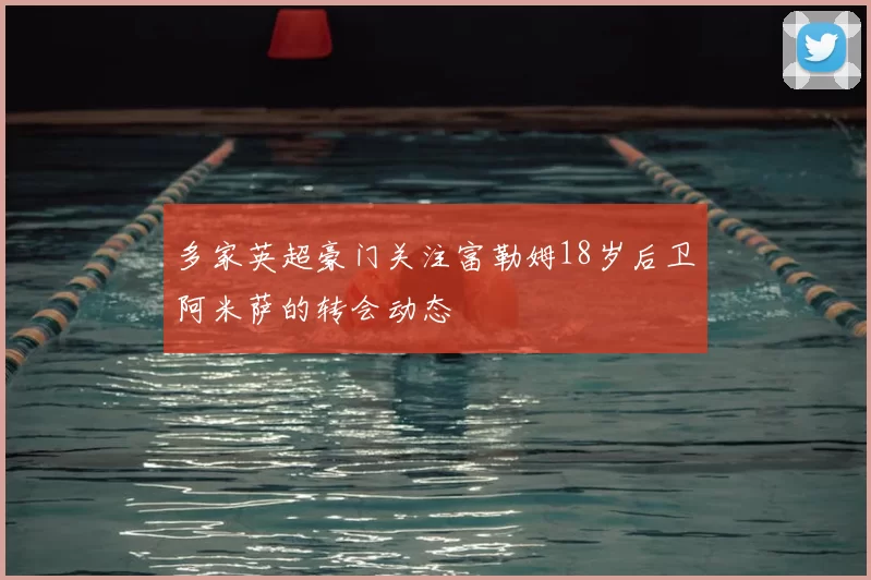 多家英超豪门关注富勒姆18岁后卫阿米萨的转会动态