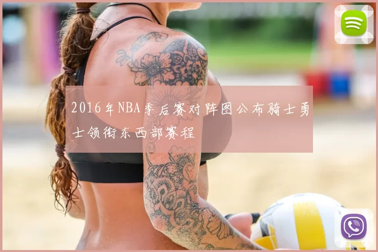 2016年NBA季后赛对阵图公布骑士勇士领衔东西部赛程