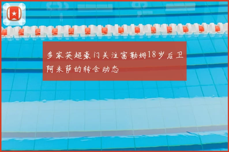 多家英超豪门关注富勒姆18岁后卫阿米萨的转会动态